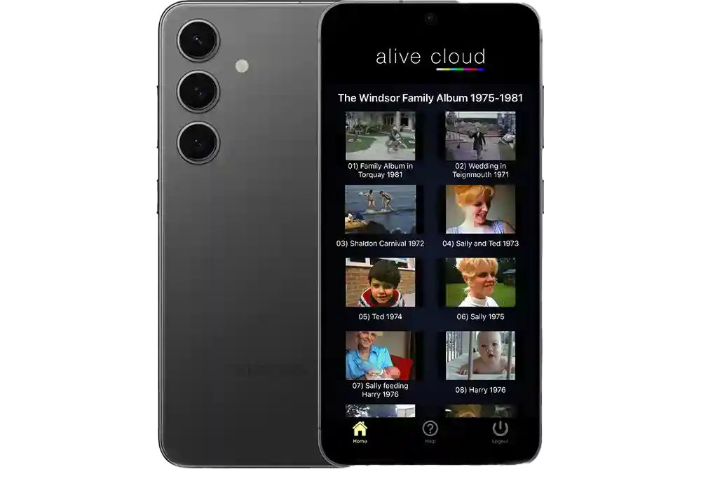 Alive Cloud running on Android